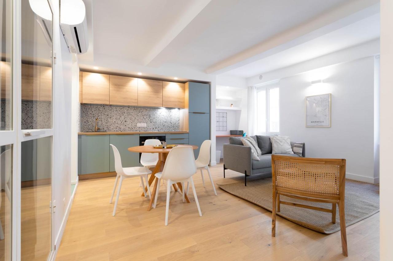 T3 ** Balcon ** Vieux Port ** Centre Appartement Marseilles Buitenkant foto